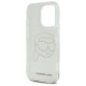 Karl Lagerfeld KLHCP16LHKHDCELT Θήκη Backcover για Apple iPhone 16 Pro (IML Rhinestones K Head) (Διάφανο)