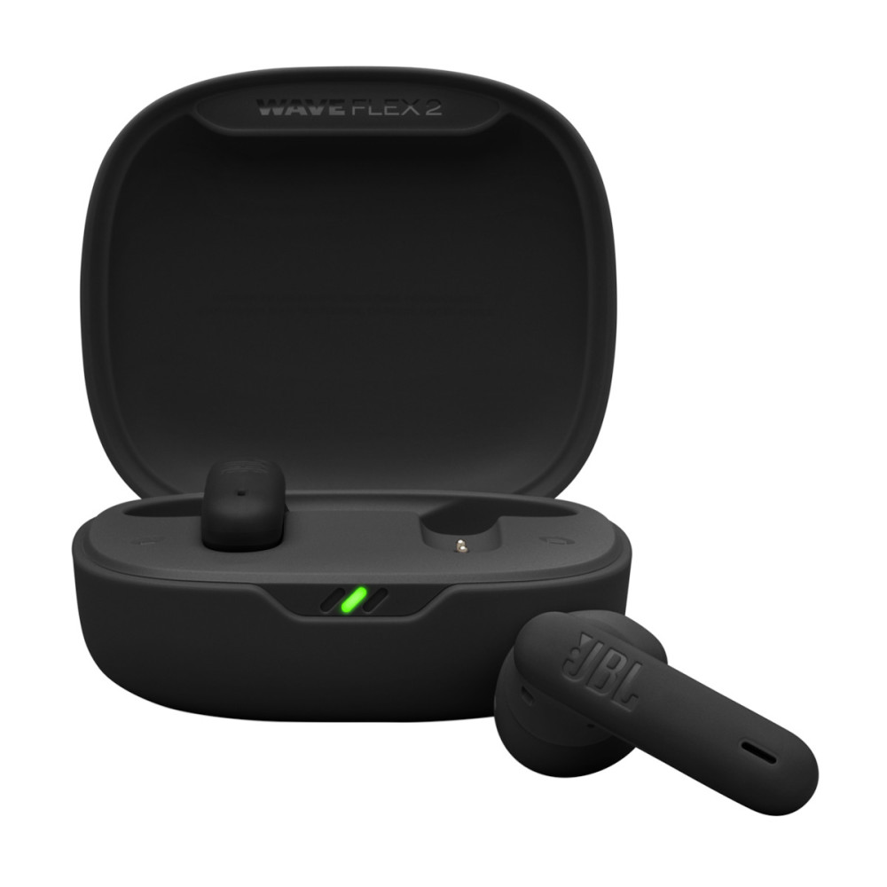 JBL Wave Flex 2, True Wireless Ear-Buds Headphones, Smart Ambient, IP54 (Μαύρο)