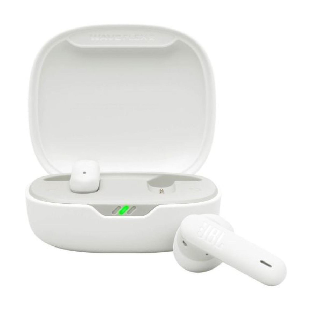 JBL Wave Flex 2, True Wireless Ear-Buds Headphones, Smart Ambient, IP54 (Λευκό)
