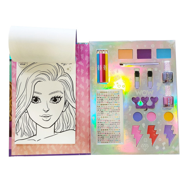 Wow Generation Σετ Μακιγιάζ με Μπλοκ Ζωγραφικής