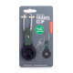 Kikkerland Tracker Travel Clip Θήκη για Airtag με Κρίκο
