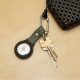 Kikkerland Tracker Travel Clip Θήκη για Airtag με Κρίκο