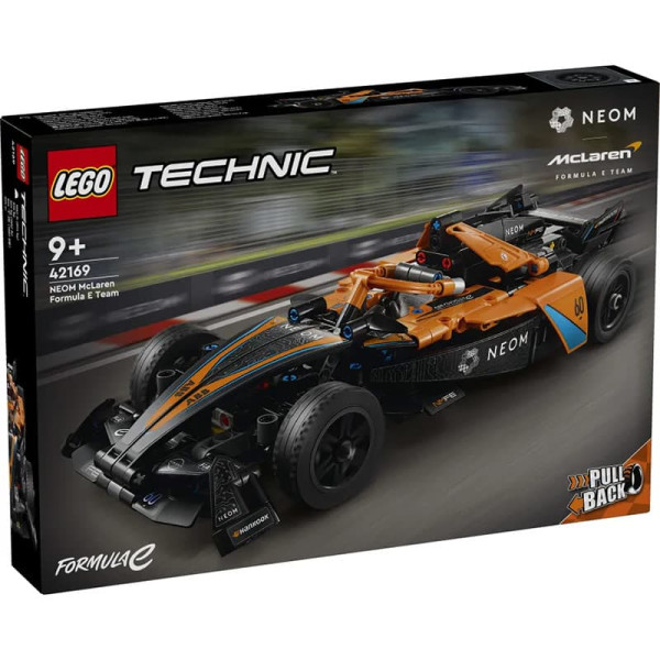 LEGO Technic Neon McLaren Formula E Race Car (42169)