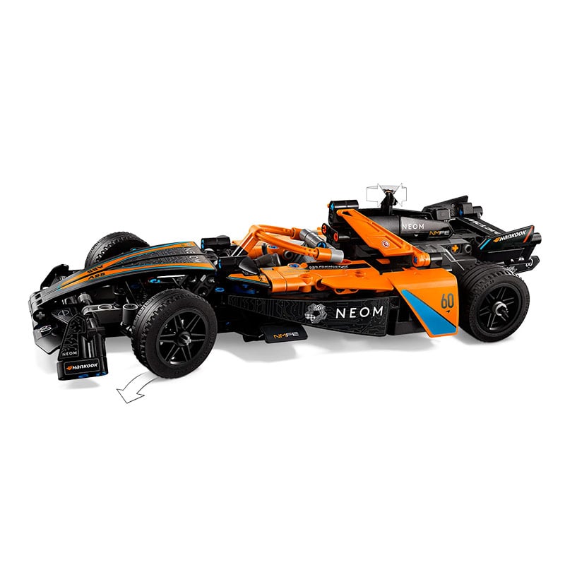 LEGO Technic Neon McLaren Formula E Race Car (42169)