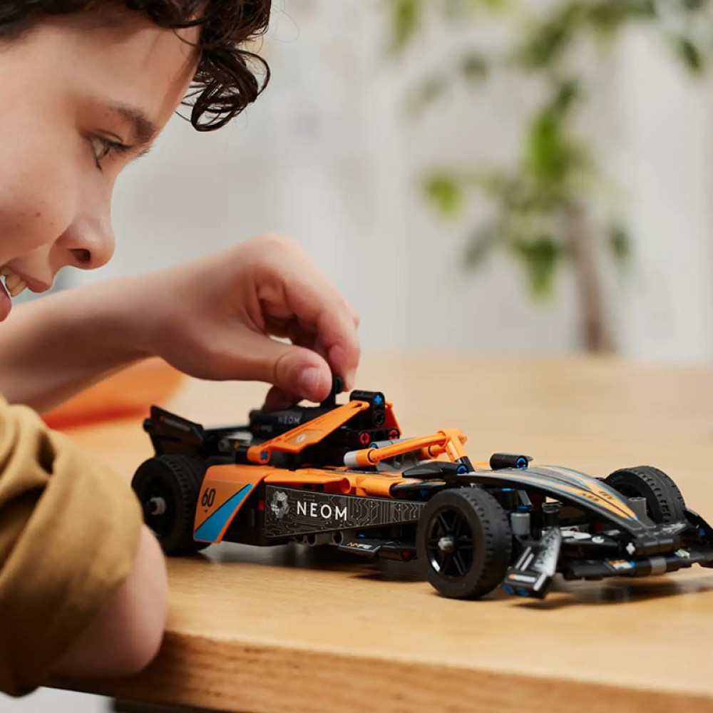 LEGO Technic Neon McLaren Formula E Race Car (42169)