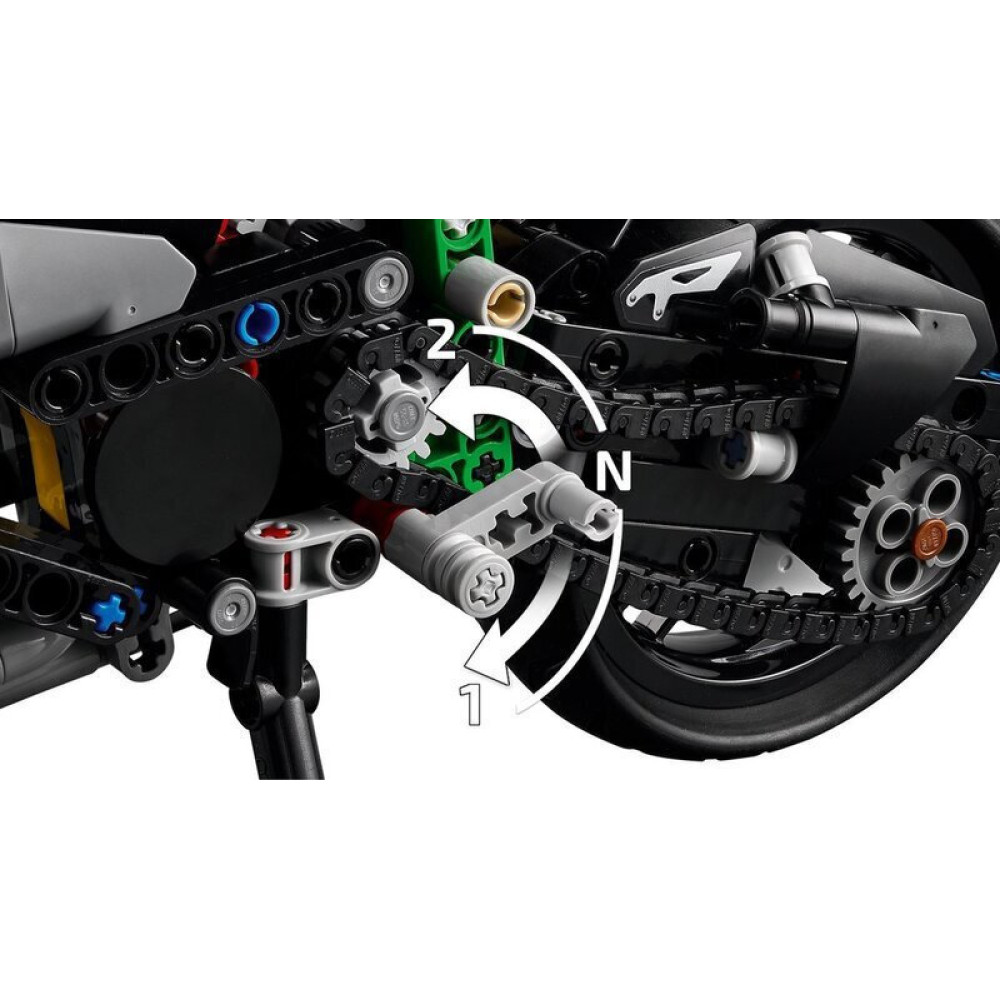 LEGO Technic Kawasaki Ninja H2R Motorcycle (42170)