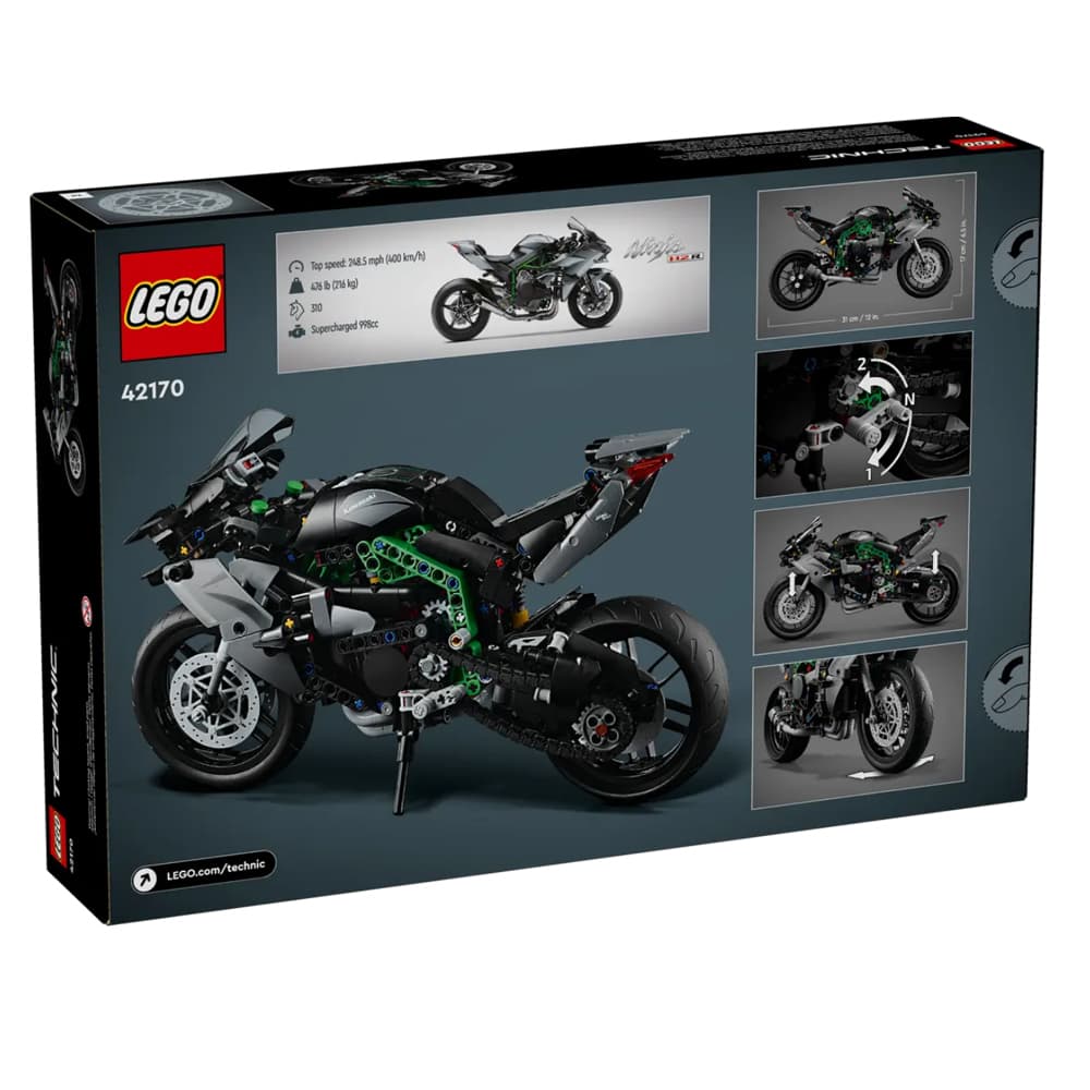LEGO Technic Kawasaki Ninja H2R Motorcycle (42170)