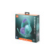 JBL Quantum 100M2, Over-Ear Wired Gaming Headset με βύσμα 3.5mm (Cyan)