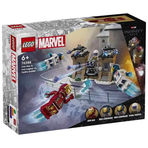 LEGO Marvel Iron Man & Iron Legion VS. Hydra Soldier (76288)