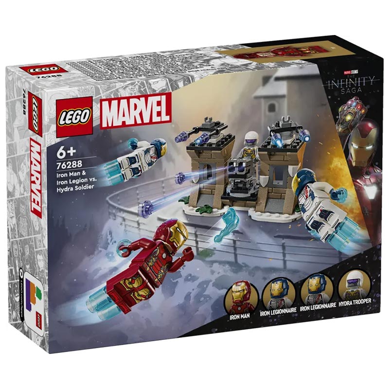 LEGO Marvel Iron Man & Iron Legion VS. Hydra Soldier (76288)