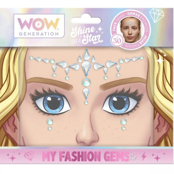 Wow Generation Διακοσμητικά Πετράδια Προσώπου (Σχέδιο 1)