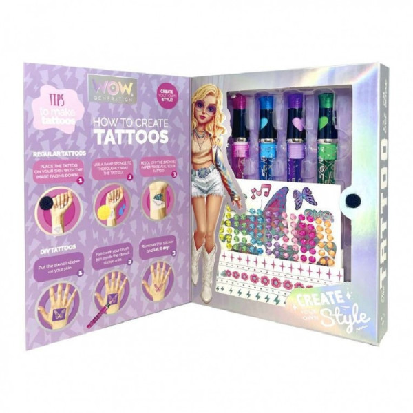 Wow Generation Tatoo Kit Παιδικά Τατουάζ