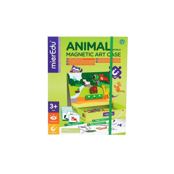 MierEdu Μαγνητικό Παιχνίδι Κατασκευών - Animal World