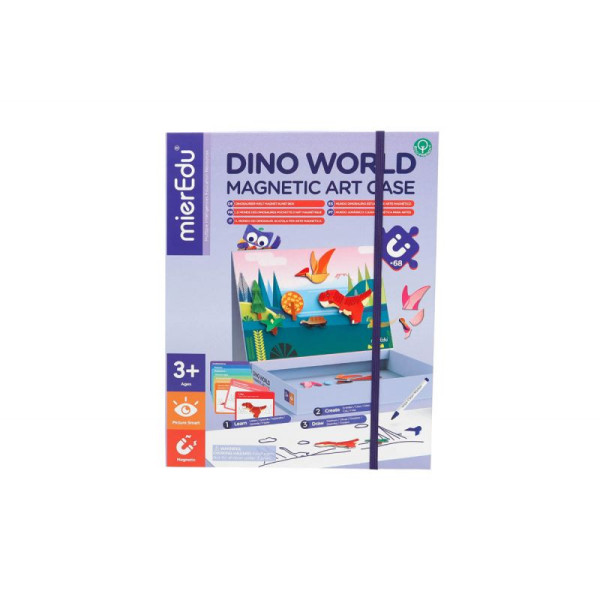 MierEdu Μαγνητικό Παιχνίδι Κατασκευών - Dino World