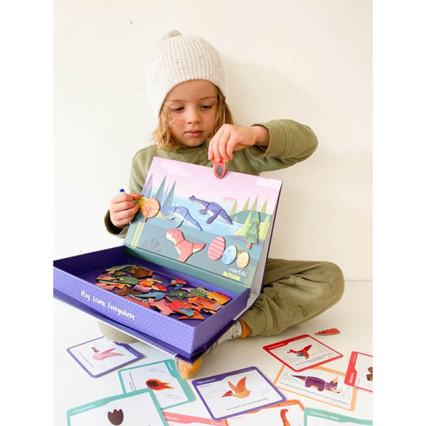 MierEdu Μαγνητικό Παιχνίδι Κατασκευών - Dino World