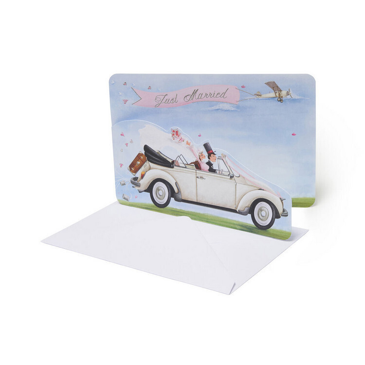 Legami Ευχετήρια Κάρτα Just Married (11,5 x 17 cm)