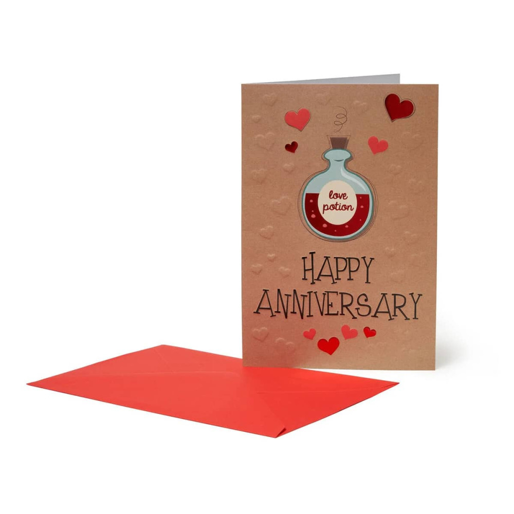 Legami Ευχετήρια Κάρτα Happy Anniversary (11,5 x 17 cm)