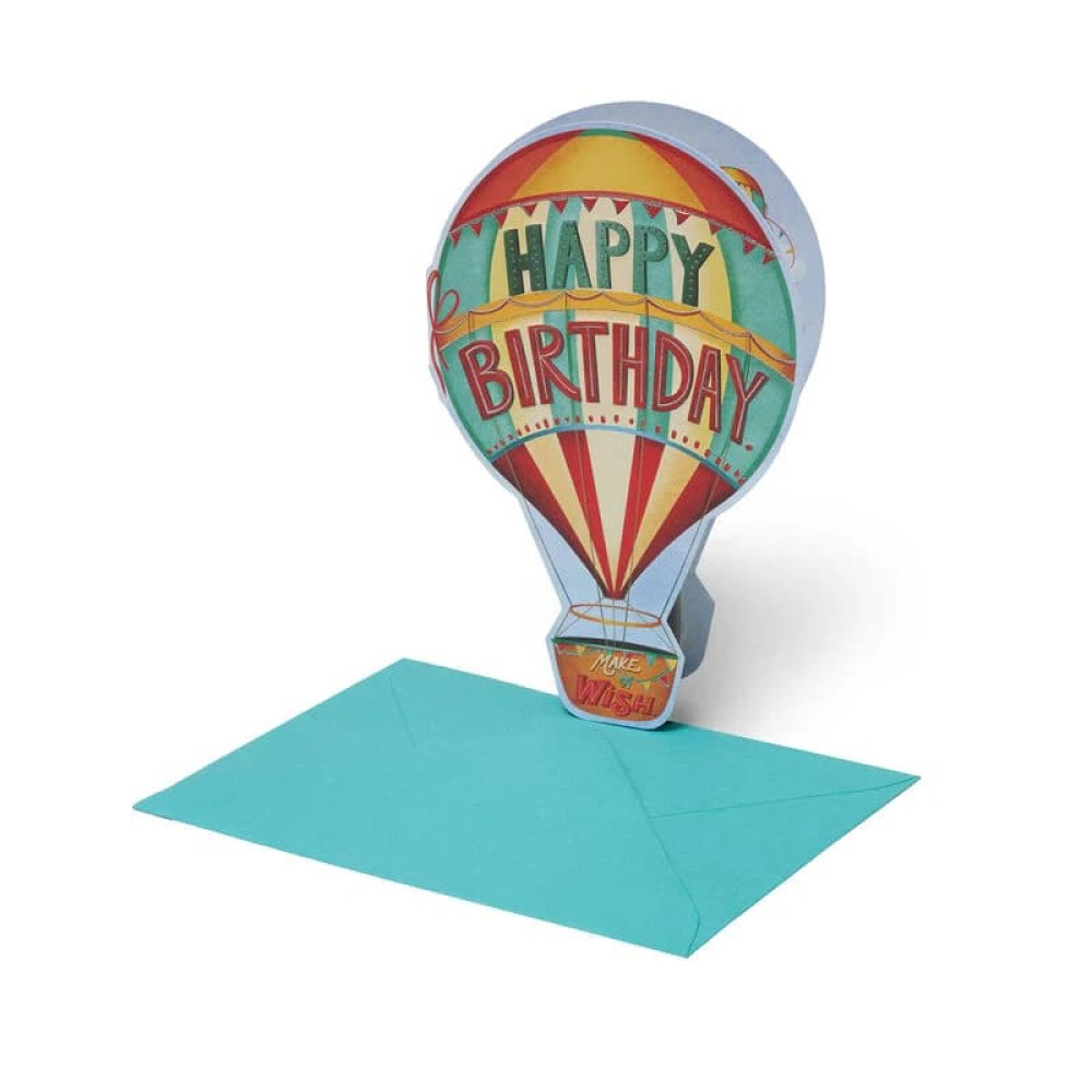 Legami Ευχετήρια Κάρτα Happy Birthday - Air Balloon (11,5 x 17 cm)