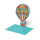 Legami Ευχετήρια Κάρτα Happy Birthday - Air Balloon (11,5 x 17 cm)