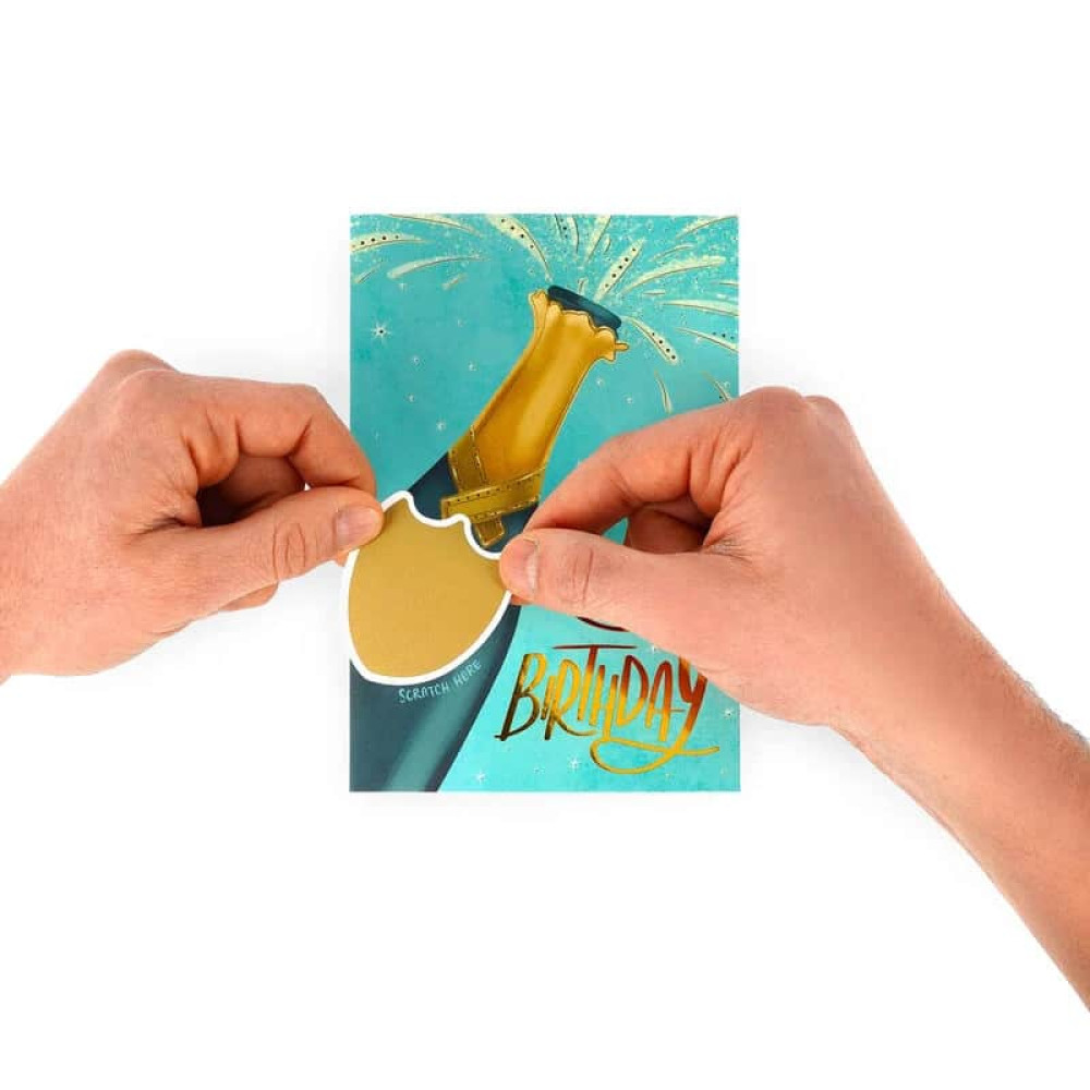 Legami Ευχετήρια Κάρτα Scratch Happy Birthday (12,5 x 17 cm)
