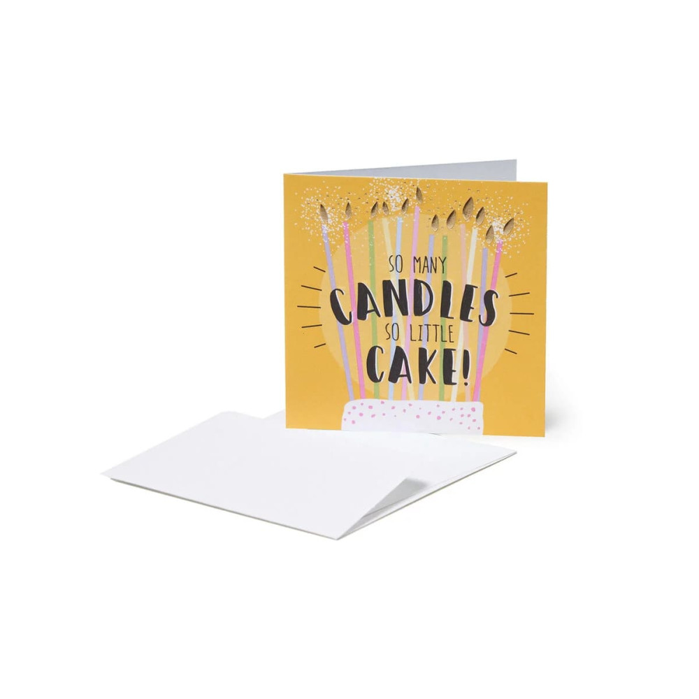Legami Mini Ευχετήρια Κάρτα So Many Candles (7 x 7 cm)