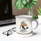Legami Κούπα  "Lazy Team" Porcelain Mug - Cup-Puccino 350 ml (Λευκό)