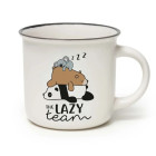 Legami Κούπα  "Lazy Team" Porcelain Mug - Cup-Puccino 350 ml (Λευκό)