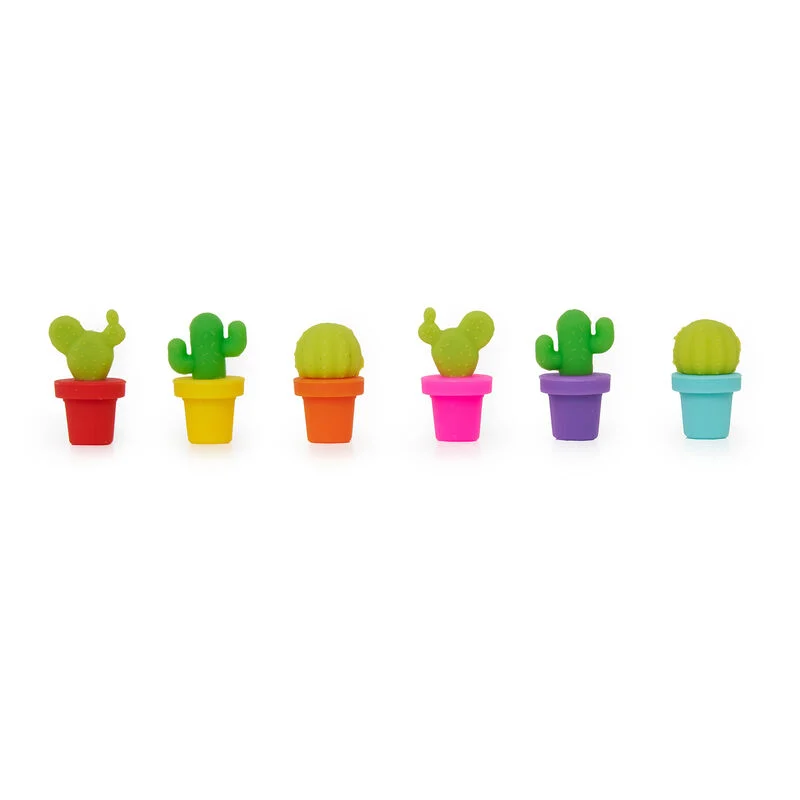 Legami Διακριτικά Ποτηριών Cactus (6τμχ)