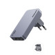 Ugreen X753/25356 φορτιστής 2xUSB-C + 1xUSB-A GaN 65W (Gray)