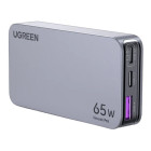 Ugreen X753/25356 φορτιστής 2xUSB-C + 1xUSB-A GaN 65W (Gray)