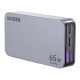 Ugreen X753/25356 φορτιστής 2xUSB-C + 1xUSB-A GaN 65W (Gray)