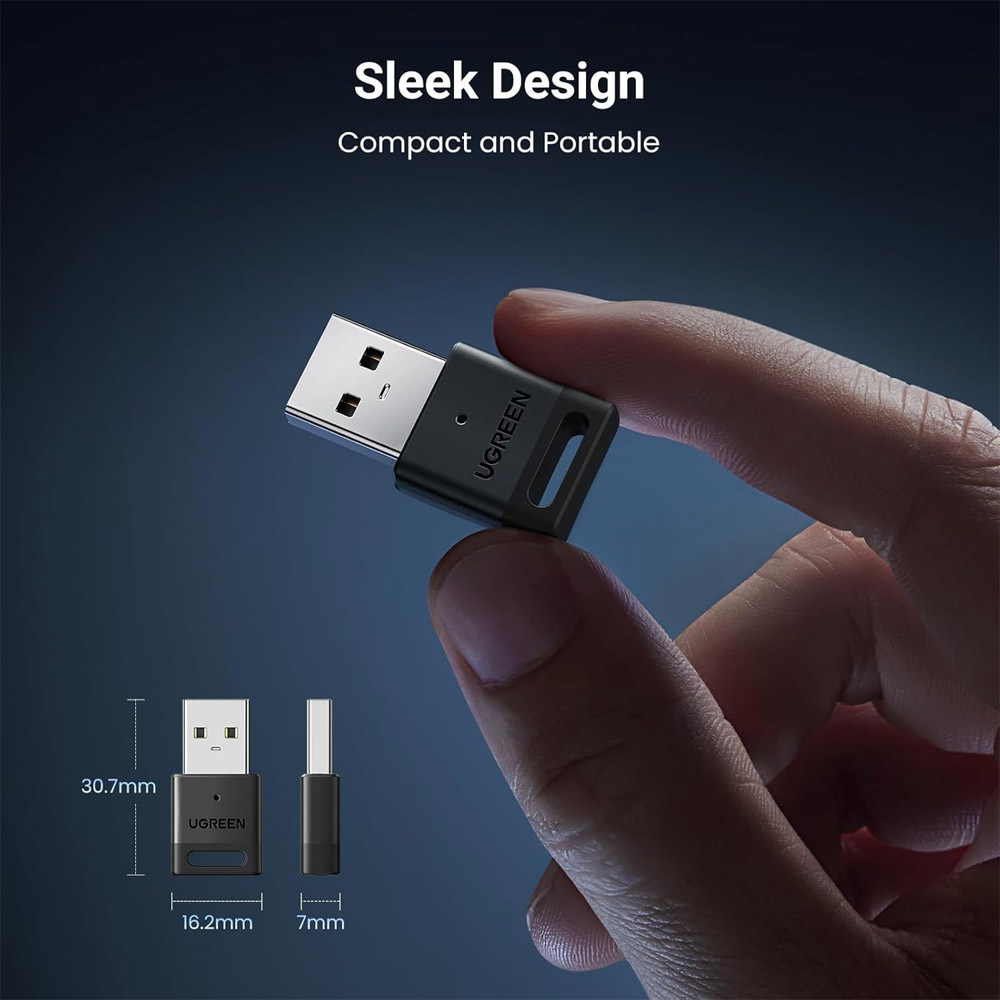 Ugreen CM591/35995 USB Bluetooth 5.3 Adapter