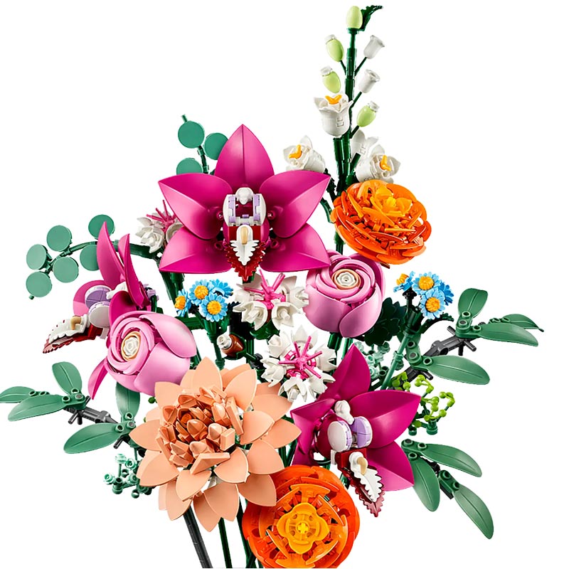 LEGO Botanical Pretty Pink Flower Bouquet (10342)