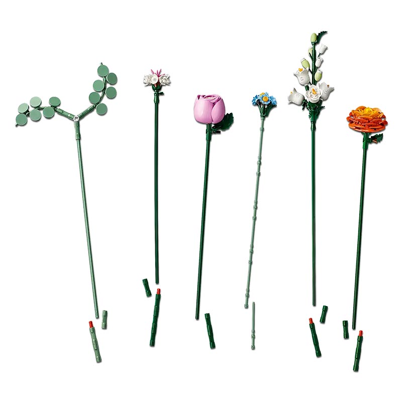 LEGO Botanical Pretty Pink Flower Bouquet (10342)
