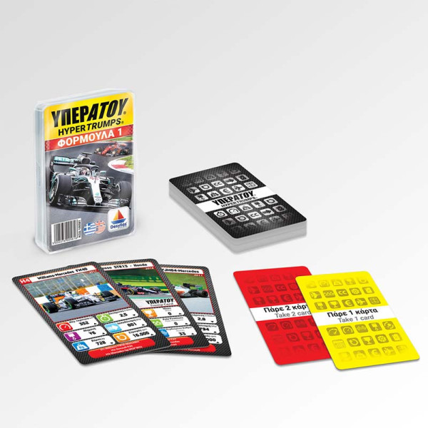 Desyllas Games Παιχνίδι με Κάρτες ΥΠΕΡΑΤΟΥ: Φόρμουλα 1