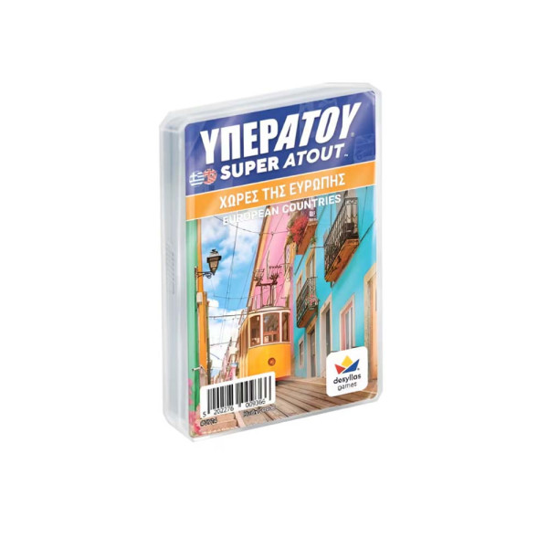 Desyllas Games Παιχνίδι με Κάρτες ΥΠΕΡΑΤΟΥ: Χώρες της Ευρώπης
