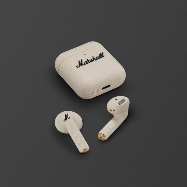 Marshall Minor IV True Wireless Earbuds (Cream)
