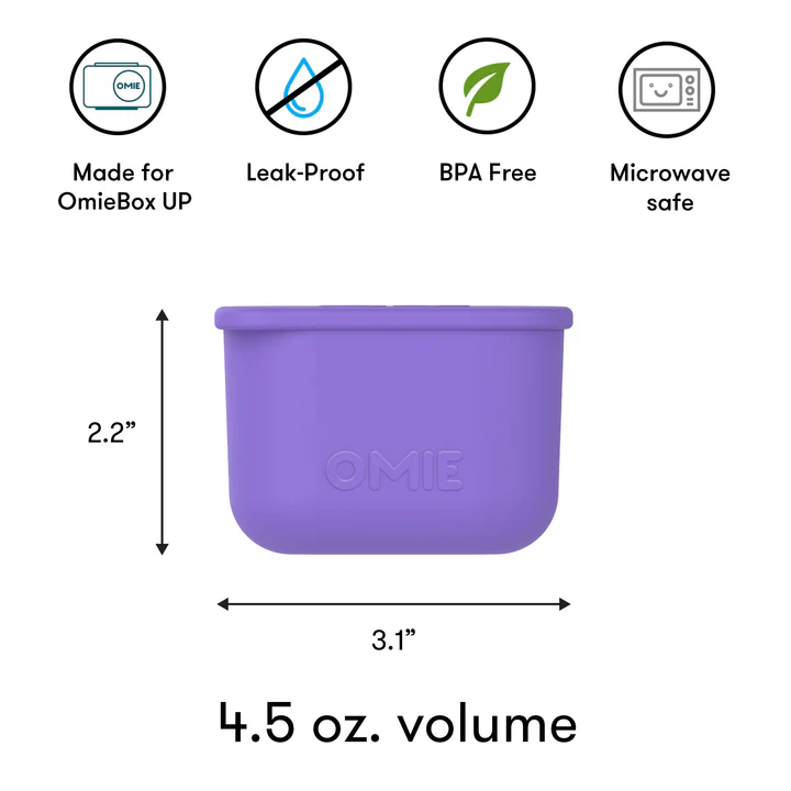 OmieBox UP Σετ Ντιπάκια 2 τμχ (Violet/Vert)
