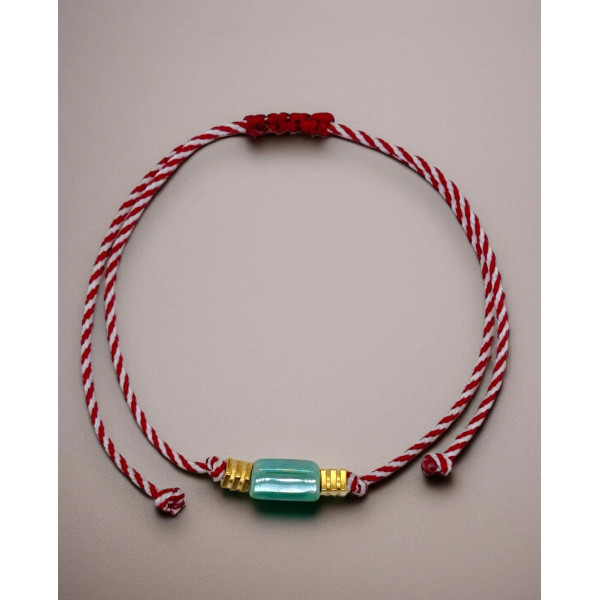 LifeLikes Βραχιόλι Μαρτάκι κεραμική μπάρα