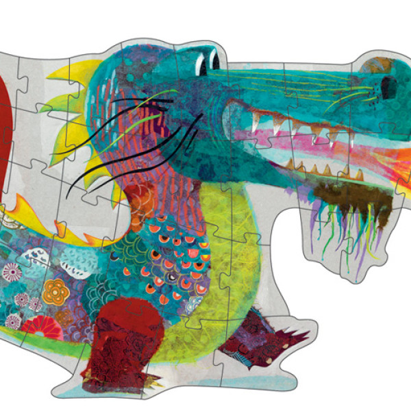 Djeco Παζλ Γίγας Ο δράκος 58 τεμ