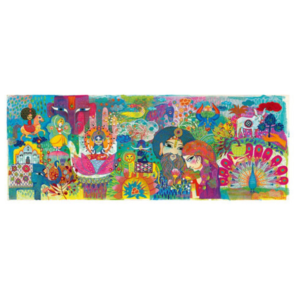 Djeco Παζλ Ινδία 1000 τεμ