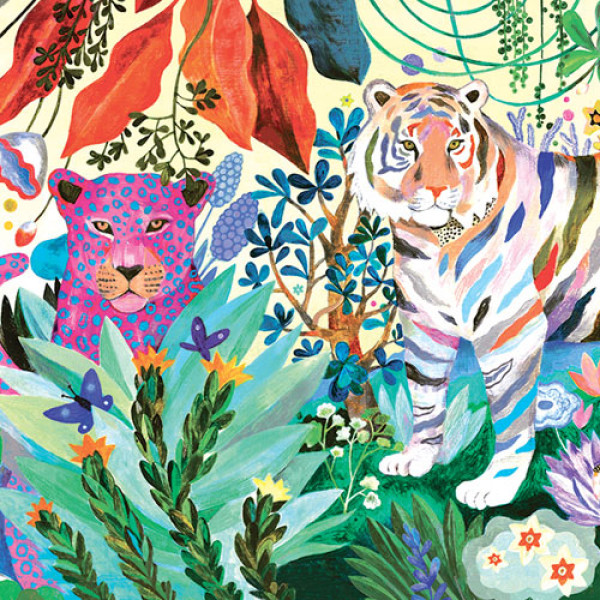 Djeco Παζλ Τίγρης 1000 τεμ