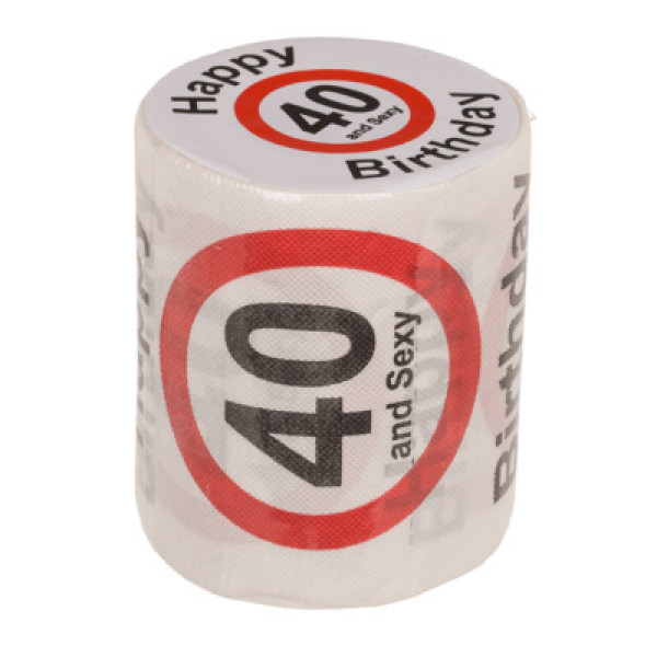 Sexy Birthday Χαρτί Τουαλέτας 40