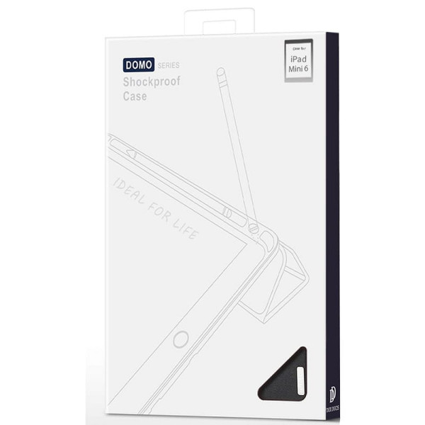 DUX DUCIS Domo - Foldable Θήκη με για iPad mini 7/6 (Μαύρο)