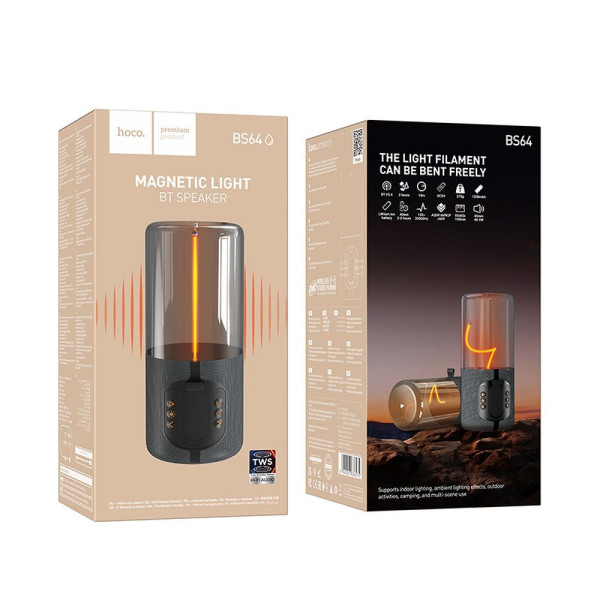 Hoco BS64 Bluetooth ηχείο (Gray)