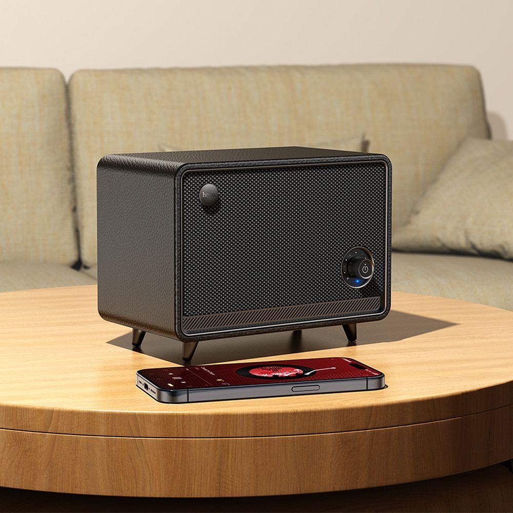 Hoco BS65 Bluetooth ηχείο Retro style (Μαύρο)
