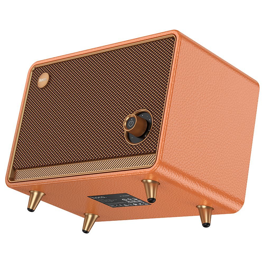 Hoco BS65 Bluetooth ηχείο Retro style (Orange)