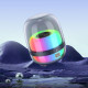 Hoco BS58 Crystal Colorful Luminous Bluetooth ηχείο (Μαύρο)