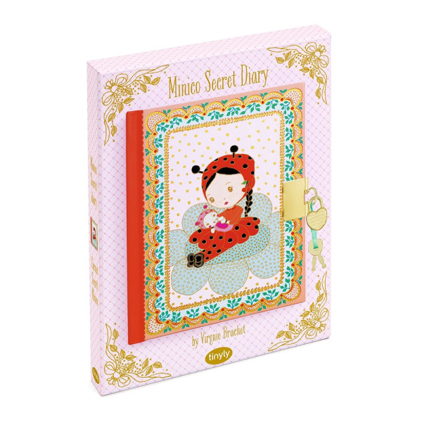 Djeco Ημερολόγιο με κλειδαριά Τinyly Minico
