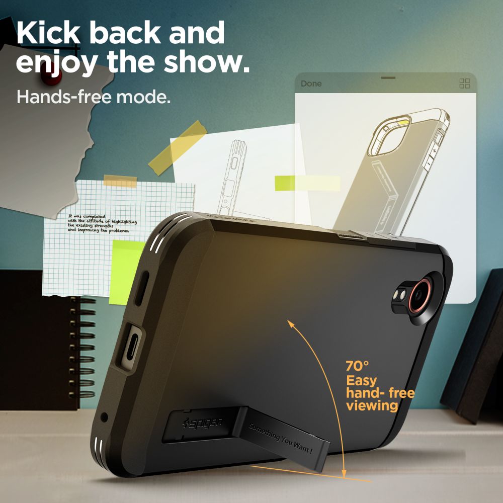 Spigen Θήκη TOUGH ARMOR για Samsung GALAXY XCOVER 7 (Μαύρο)